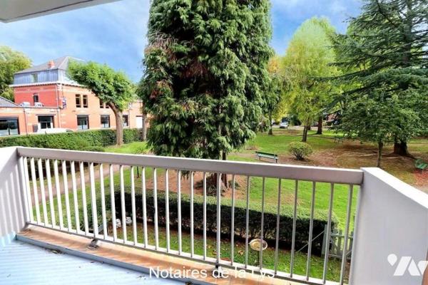 Appartement à Vendre à Armentières (59280) 
TYPE 3 avec garage situé Résidence Notre Dame comp...