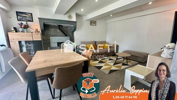 Maison rénovée à Tignieu-Jameyzieu 3 chbres, 119m²