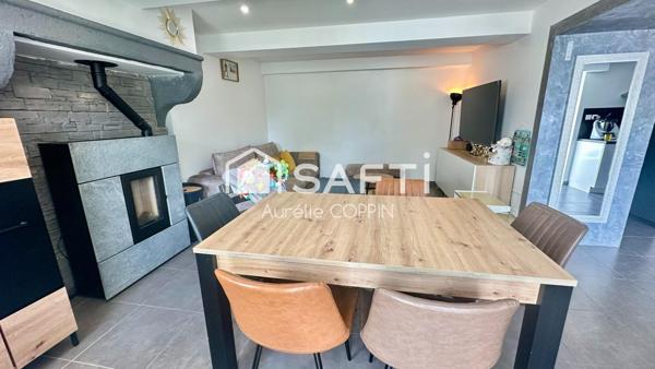 Maison rénovée à Tignieu-Jameyzieu 3 chbres, 119m²