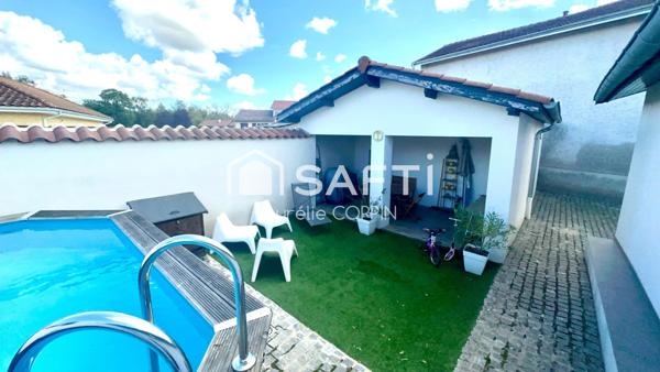 Maison rénovée à Tignieu-Jameyzieu 3 chbres, 119m²