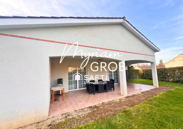 Maison de plain-pied 2010 – 3 chambres – Piscine –Secteur Fonneuve