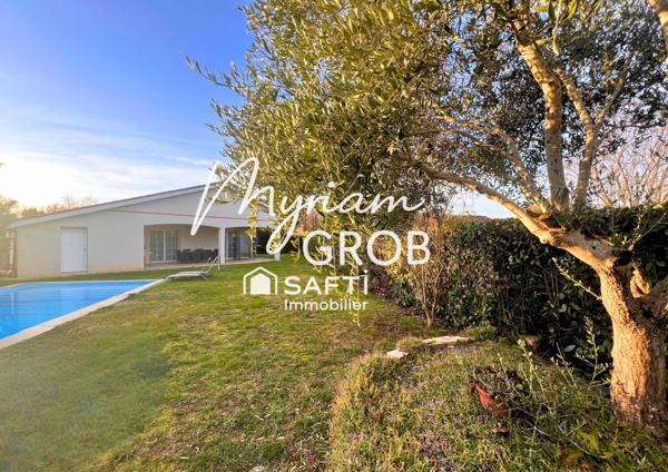 Maison de plain-pied 2010 – 3 chambres – Piscine –Secteur Fonneuve