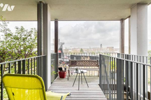ILE DE NANTES - T4 - 104m² - Double terrasse - Garage