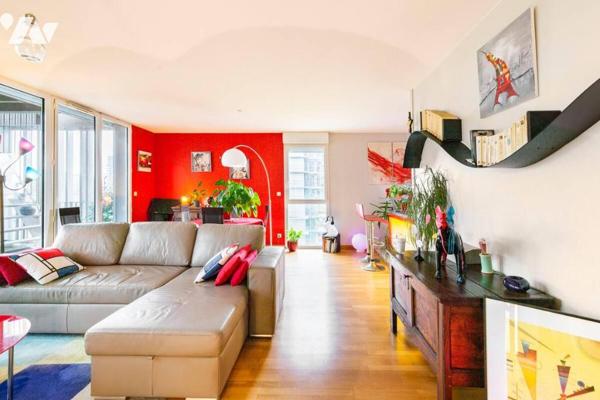 ILE DE NANTES - T4 - 104m² - Double terrasse - Garage