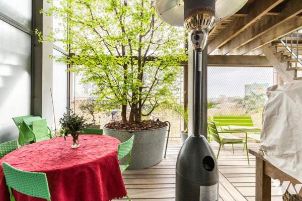 ILE DE NANTES - T4 - 104m² - Double terrasse - Garage