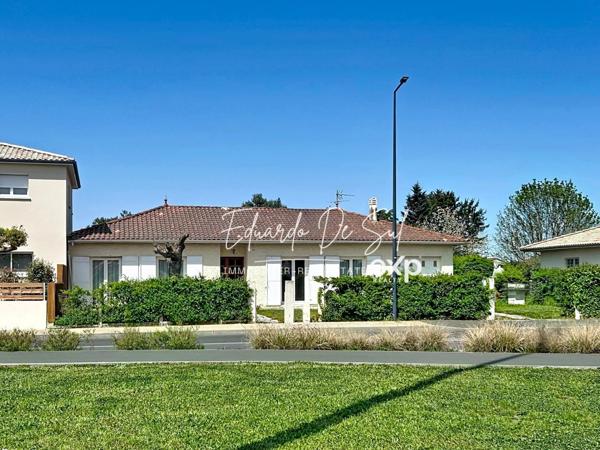 Maison de plain-pied de 124 m² à rafraîchir – 3 chambres + bureau et garage – sur 520 m² de terrain