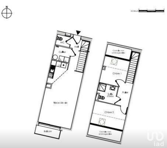 Appartement 3 pièces de 68 m² à Haute-Goulaine (44115)