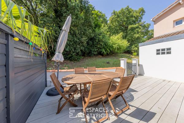 Charmante maison avec terrasse et vue dégagée au centre d’Arcachon