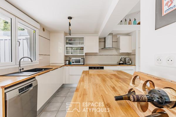 Charmante maison avec terrasse et vue dégagée au centre d’Arcachon