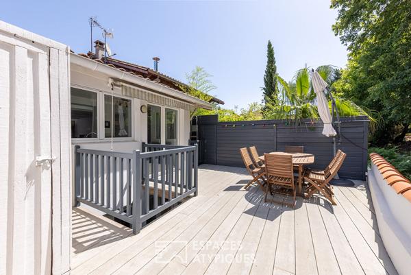Charmante maison avec terrasse et vue dégagée au centre d’Arcachon