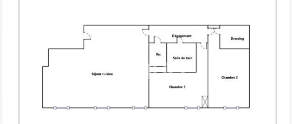 T3/4 Closerie du Magnolia 80 m2