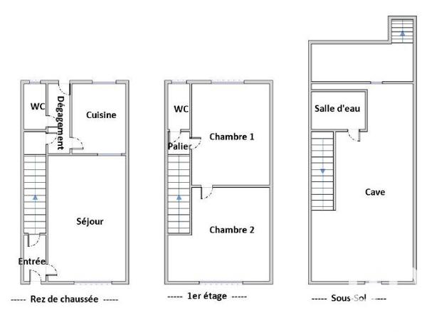 Maison à vendre 3 pièces 59 m² Puttelange-aux-Lacs