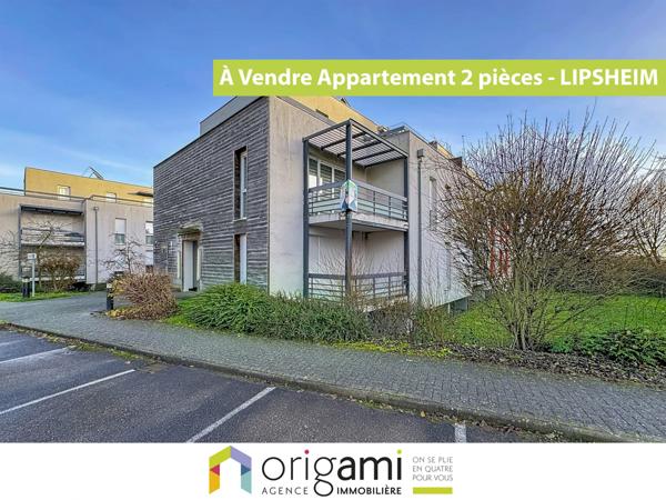LIPSHEIM - 2 pièces avec balcon, garage et parking