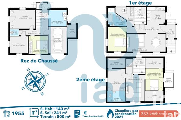 Maison à vendre 5 pièces 143 m² Valentigney