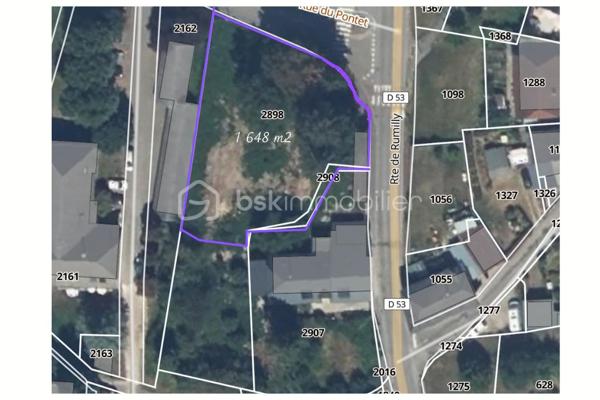 Terrain de 1 177 m²