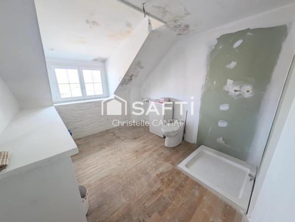 Maison 180 m², 4 chambres, garage terrain clos.