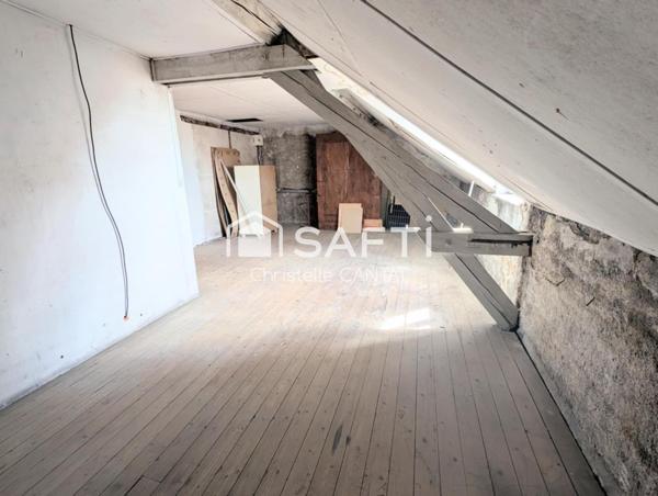 Maison 180 m², 4 chambres, garage terrain clos.