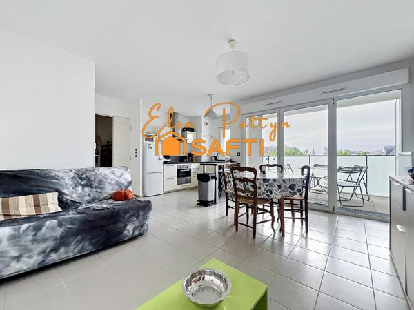 À VENDRE – APPARTEMENT 3 PIÈCES AVEC BALCON – RÉSIDENCE RÉCENTE À CAEN