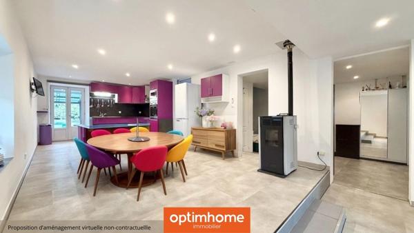 Maison individuelle rénovée 162 m² – Vivable de plain-pied – Grande pièce à vivre de 56 m² – Dépendance – Bussang (Hautes Vosges)