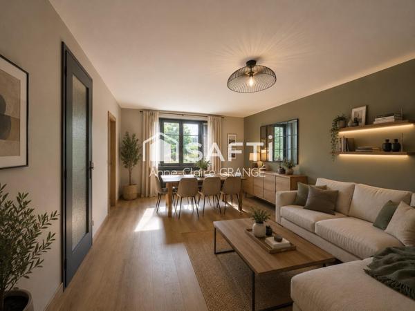 Maison à réinventer – De beaux volumes et un véritable potentiel aux portes des Alpes Mancelles