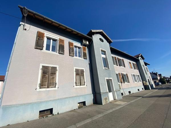 Appartement F3 (58 m²)   à vendre à CERNAY   avec GRENIER + CAVE et jardin en commun