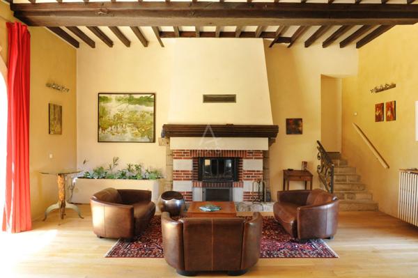 Belle demeure Renaissance de 475m2 à proximité d'Orléans