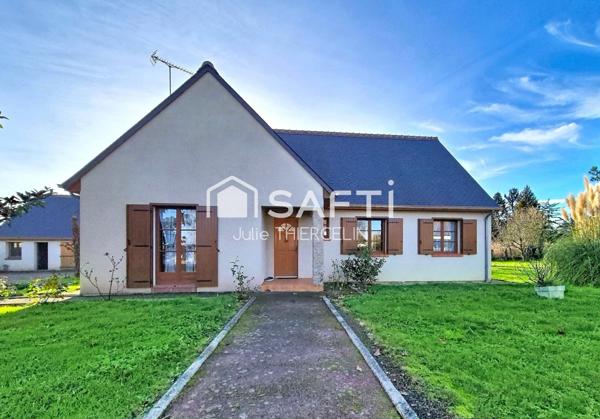Localisation idéale, maison familiale et un spacieux terrain !