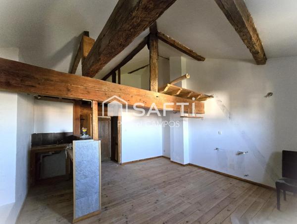 Maison de ville avec terrasse et petit jardin