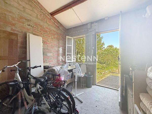 A VENDRE - MURET- CENTRE VILLE - Maison de ville T3 avec jardin et grand garage independant