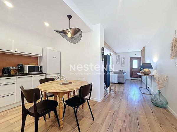 A VENDRE - MURET- CENTRE VILLE - Maison de ville T3 avec jardin et grand garage independant