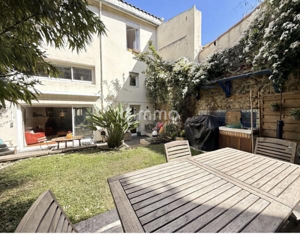 Marseille 4ème/ Maison Jardin Garage