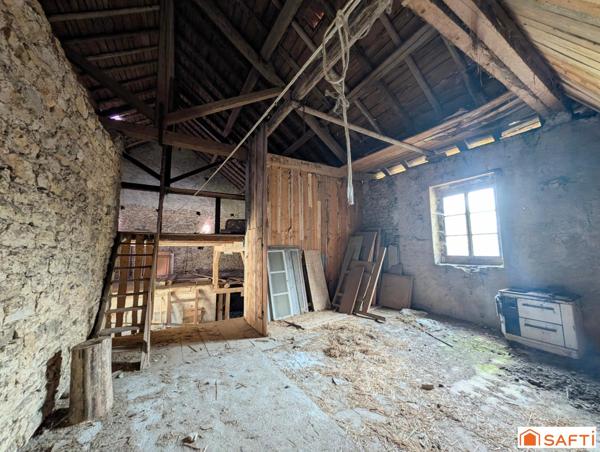 Maison 5p, 140m² + batiment 200m² à rénover