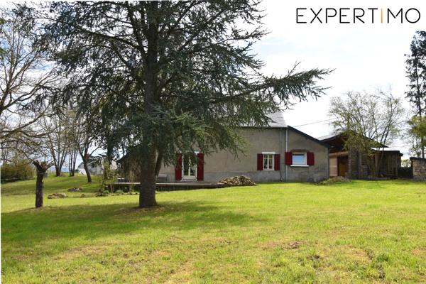 Menat (63560) Menat, Maison coup de coeur de 102 m² - terrain 2010m²