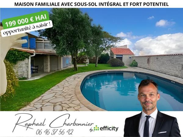 Maison 6 pièces - 200 m² Exclusivité efficity