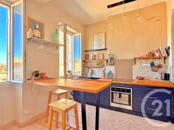 Appartement T2 à vendre  2 pièces - 45,20 m 2   MARSEILLE  - 13001
