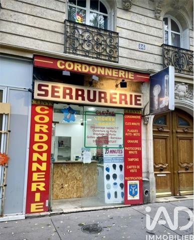 Murs commerciaux  à vendre 11 m² Paris 11