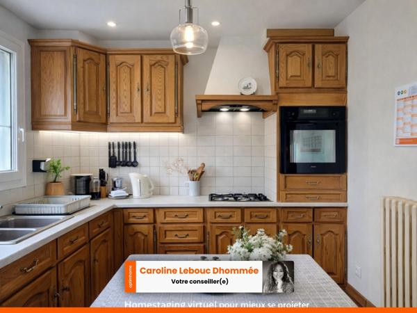 Maison 3 chambres avec sous-sol aménageable + grand garage – fort potentiel