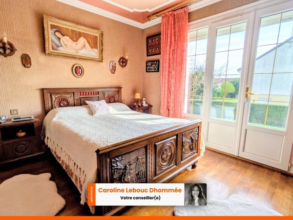 Maison 3 chambres avec sous-sol aménageable + grand garage – fort potentiel