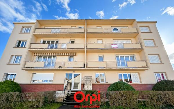 Appartement à vendre    3 pièces •  Montluçon