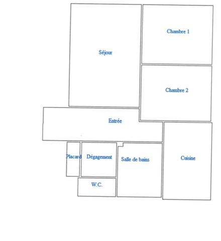 Nouveauté_ Champigneulles_ Proche centre Ville_ Dernier étage_ Appartement 3 pièces 67m² _ cave