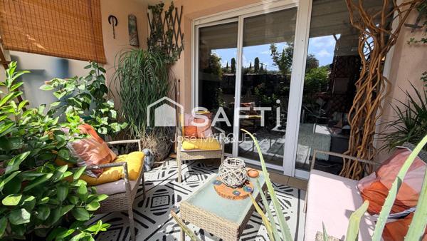 COGOLIN Appartement 64m² RDC TERRASSE GARAGE CAVE
