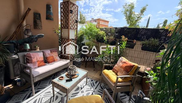 COGOLIN Appartement 64m² RDC TERRASSE GARAGE CAVE
