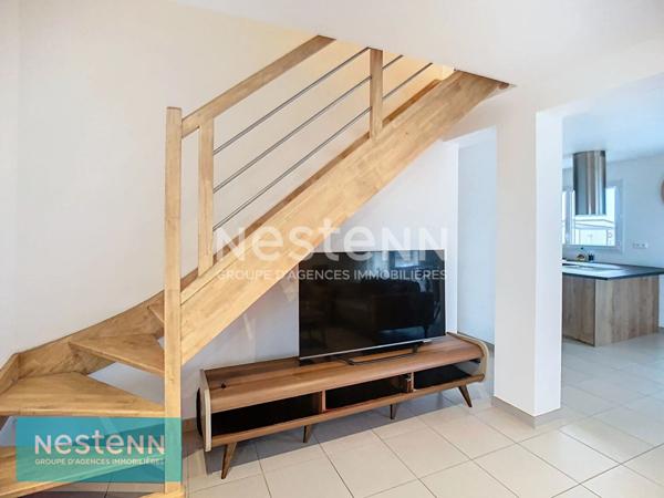 Maison centre Saint-Donan, 3 chambres, lumineuse & conviviale