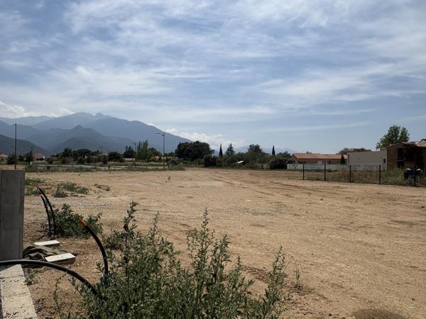 Terrain à vendre à Vinça (66320) - Pyrénées-Orientales