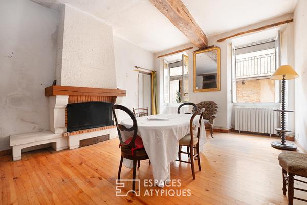 Maison de village avec jardin et garage