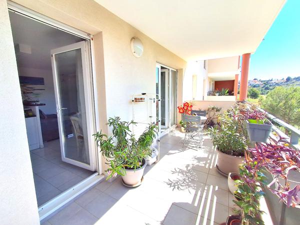 Septèmes-les-Vallons (13240) Appartement Type 3 plein sud avec terrasse .