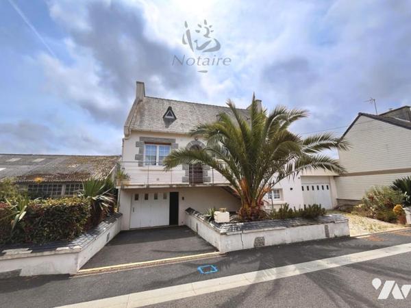 Maison familiale de 132 m² avec jardin clos, à proximité du centre de Plouescat