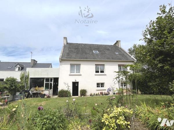 Maison familiale de 132 m² avec jardin clos, à proximité du centre de Plouescat