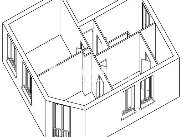 Location Appartement 3 pièces 50.58 m² - 11 RUE DE L'HIVER Mulhouse 68100