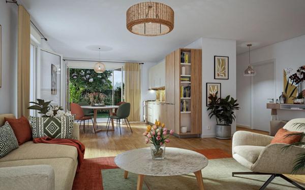 Appartement à vendre    3 pièces • 59,53 m2 Villenave-d'Ornon